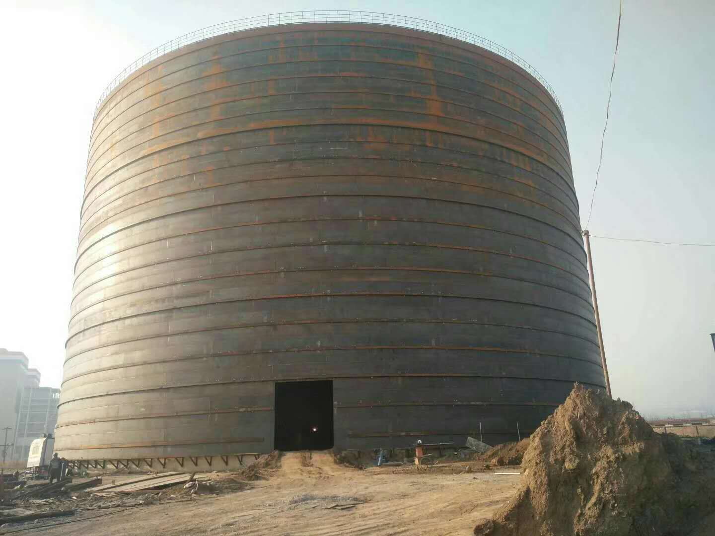 安福承建大型钢板库的好处及原理